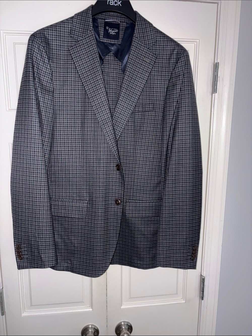 Original Penguin Port Plaid Sport Coat